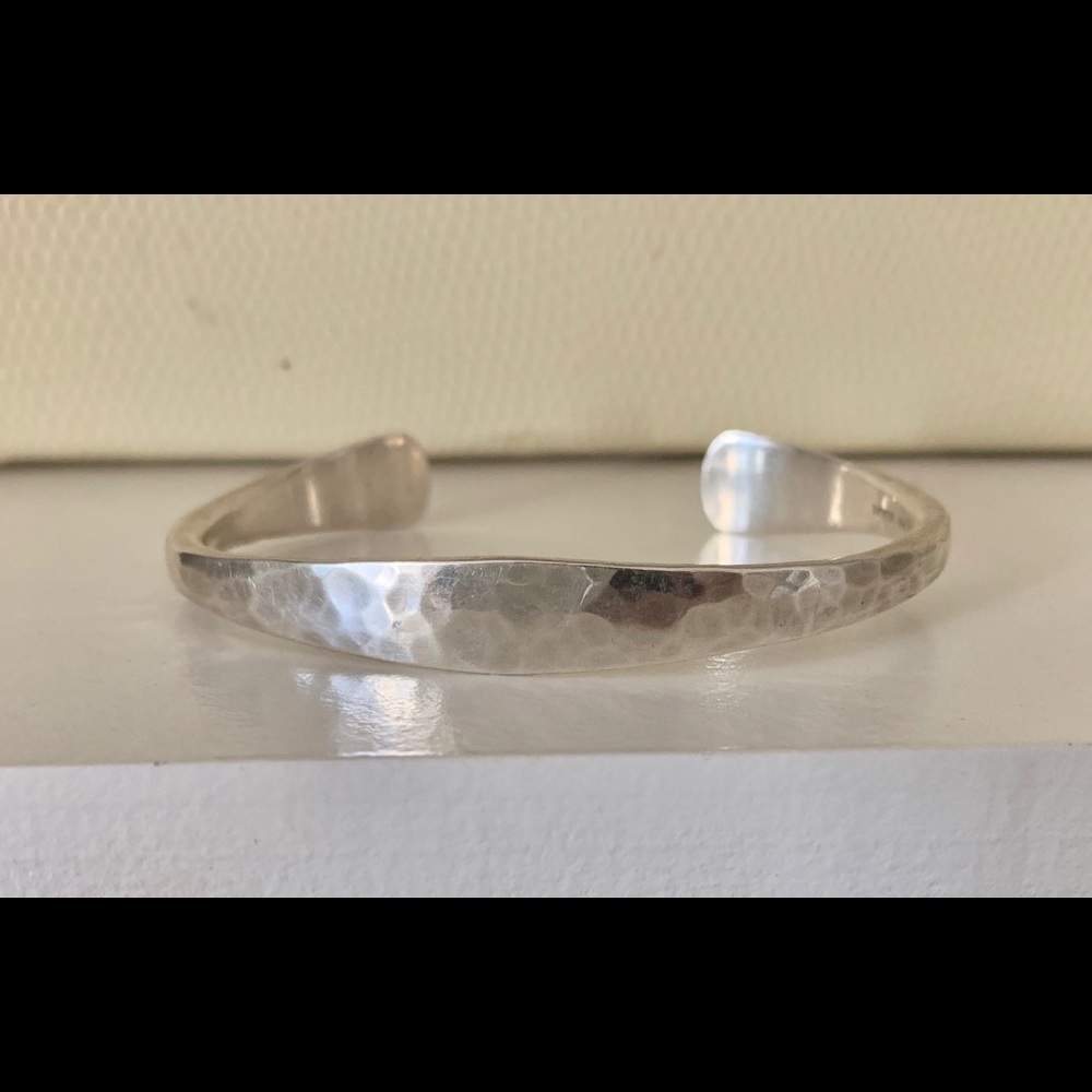 James Avery Sterling Hammered Bracelet